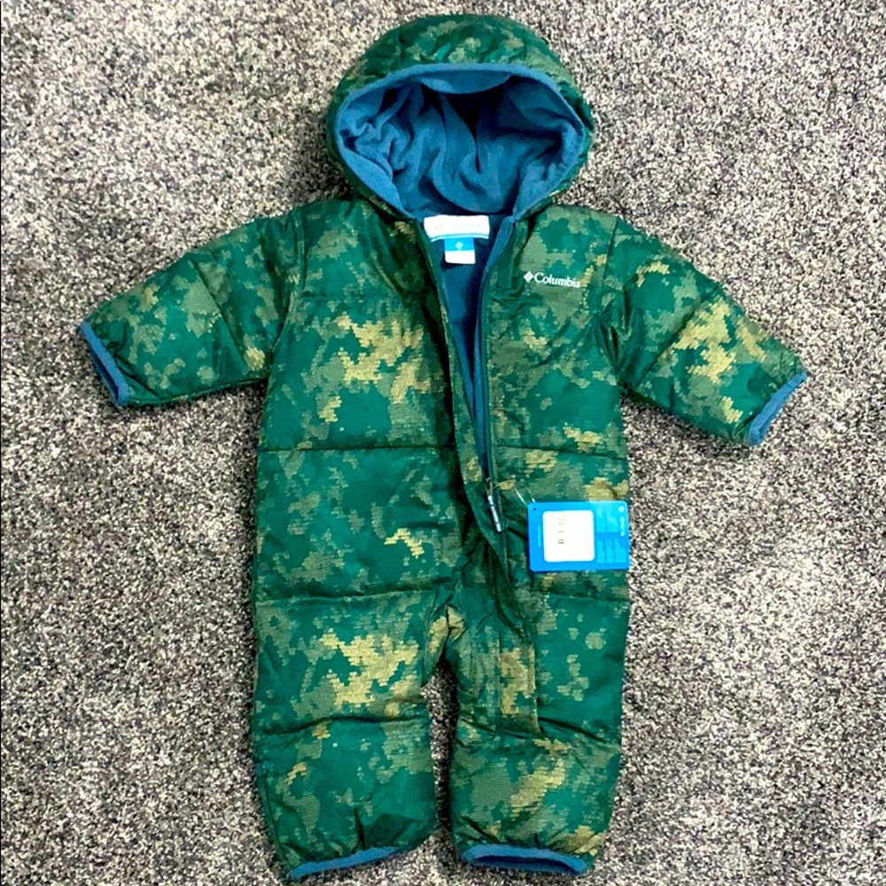 Baby Columbia winter frosty freeze bunting